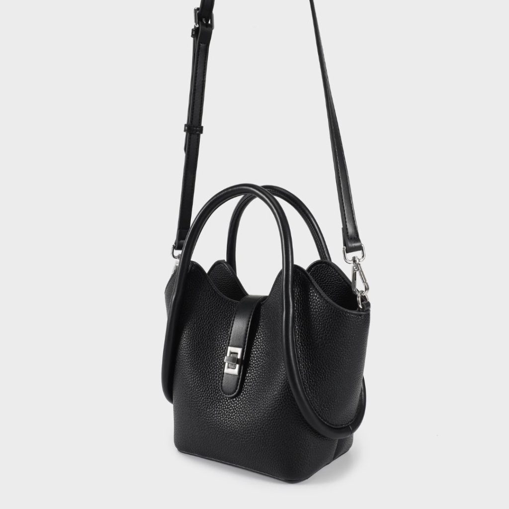 Borsa a Mano Delilah Nero con tracolla