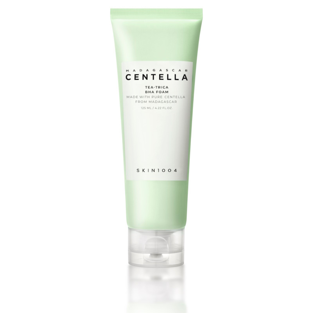 Madagascar Centella Tea-Trica BHA Foam 125ml di SKIN1004 Madagascar Centella Tea-Trica BHA Foam