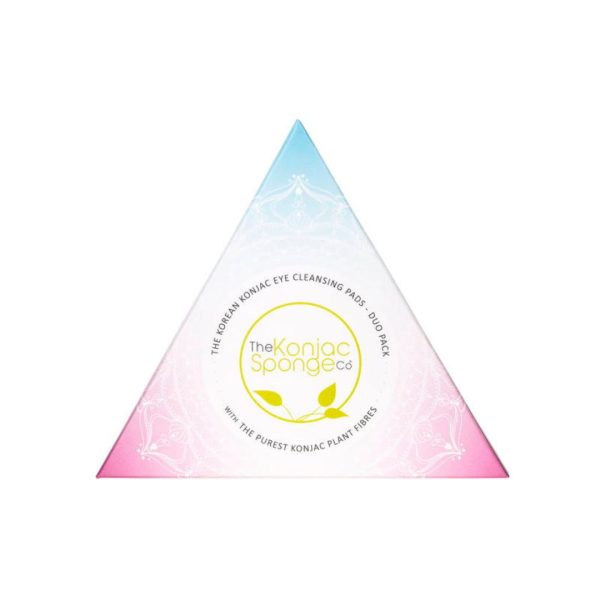 Pure Konjac Eye Cleansing Pad duo